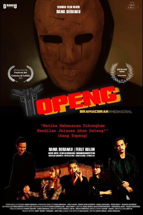 Poster for Topeng Bramacorah & Media Sosial