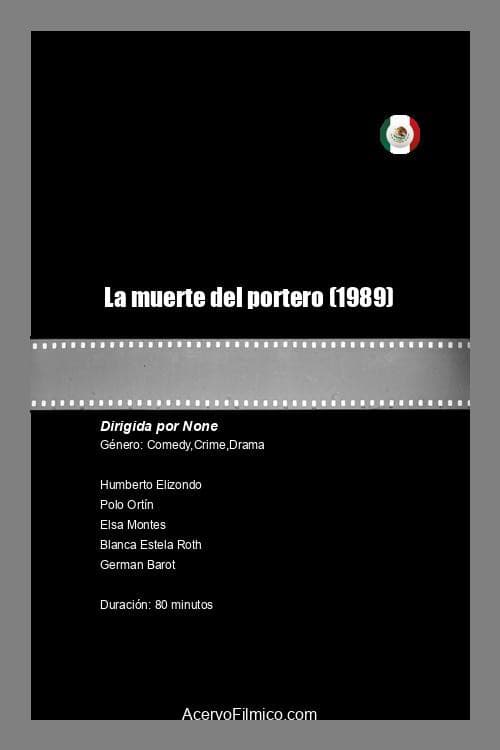 Poster for La muerte del portero