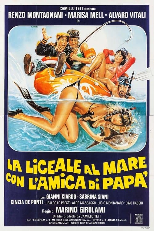 Poster for College Girl on Vacation