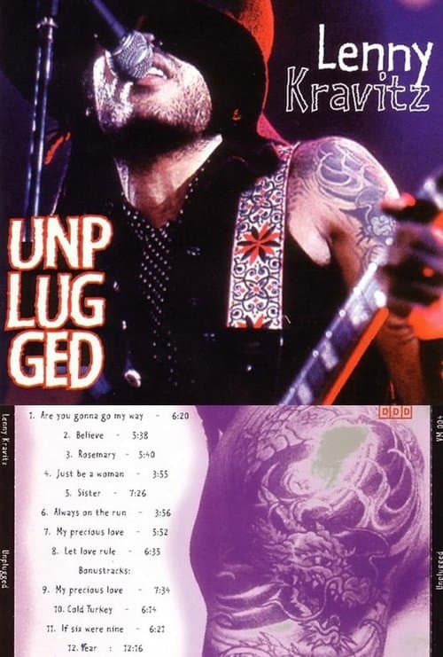 Poster for Lenny Kravitz: MTV Unplugged