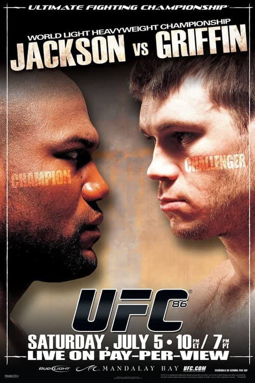 Poster for UFC 86: Jackson vs. Griffin