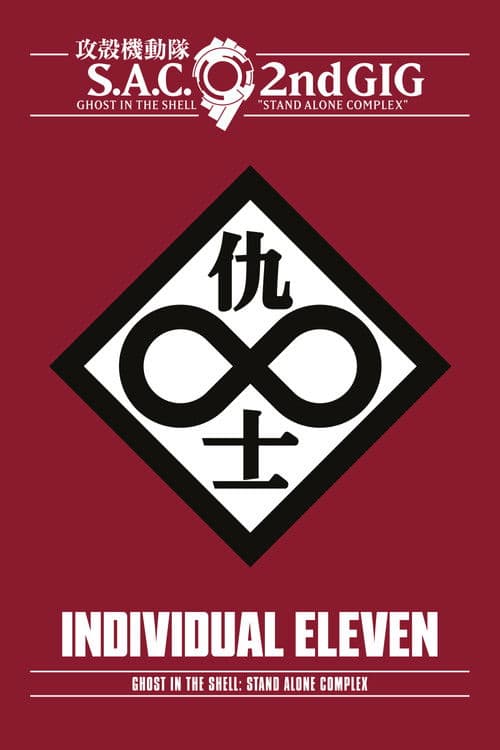 Poster for Ghost in the Shell: S.A.C. 2nd GIG - Individual Eleven