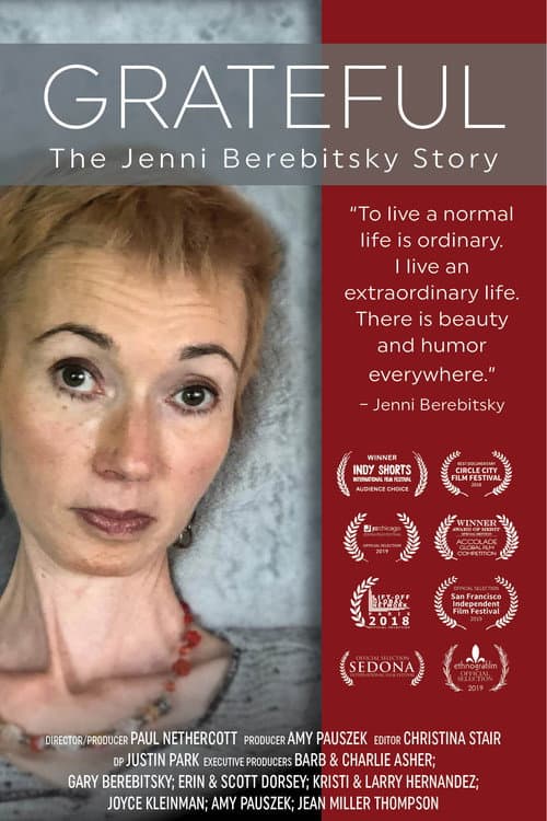 Poster for Grateful: The Jenni Berebitsky Story
