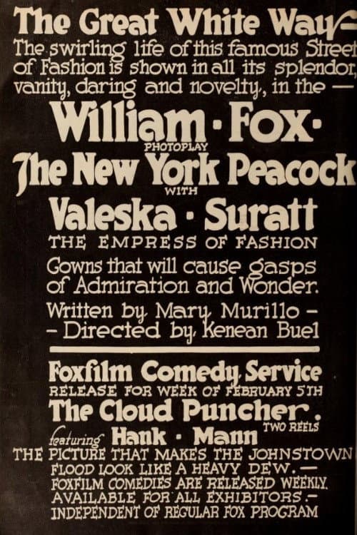 Poster for The New York Peacock