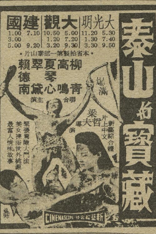 Poster for Tarzan And The Treasure