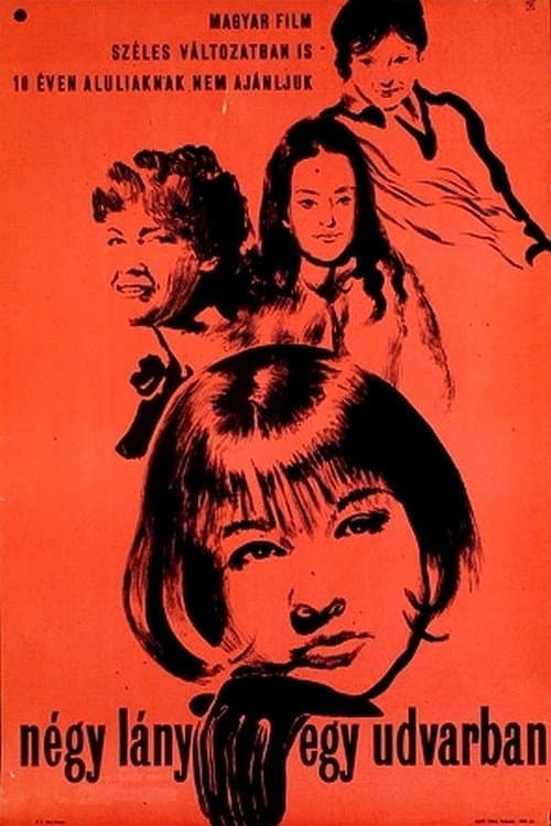Poster for Four Girls in a Courtyard