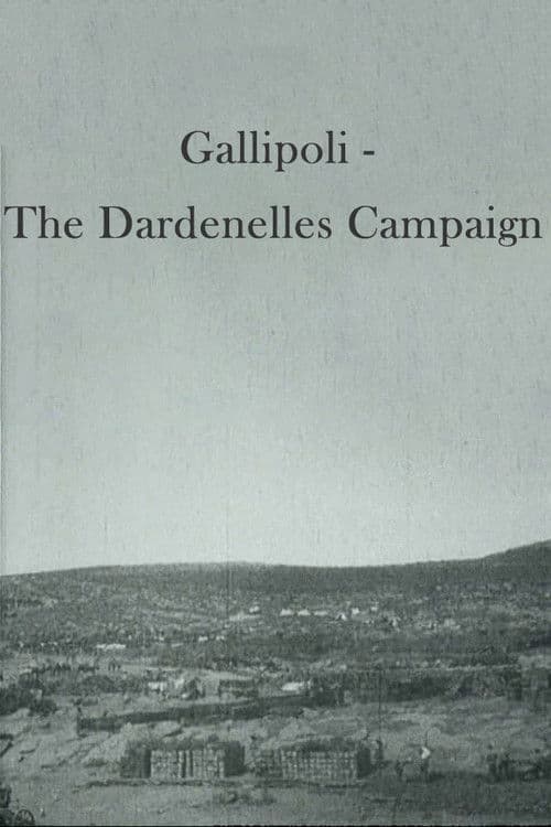Poster for Gallipoli - The Dardenelles Campaign