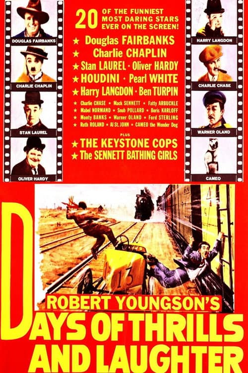 Poster for Days of Thrills and Laughter