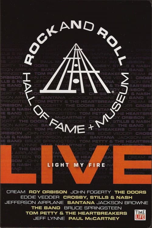 Poster for Rock and Roll Hall of Fame Live - Light My Fire