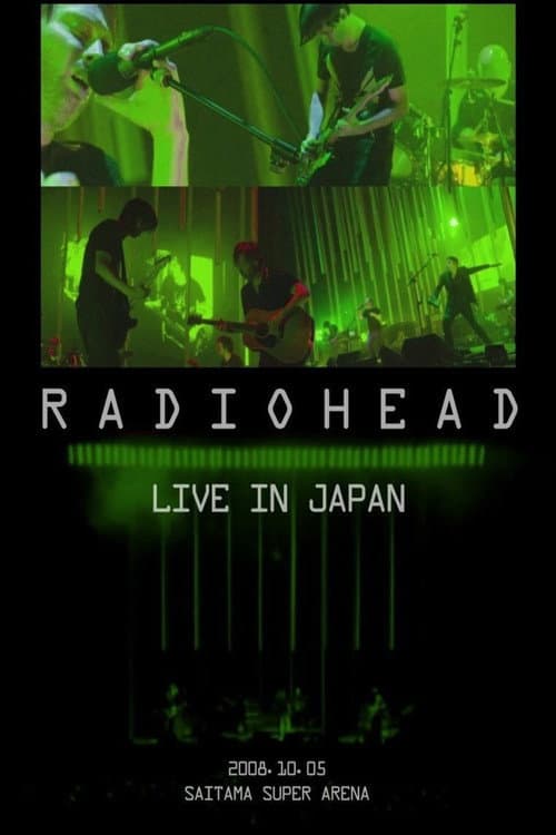 Poster for Radiohead: Live in Japan 2008