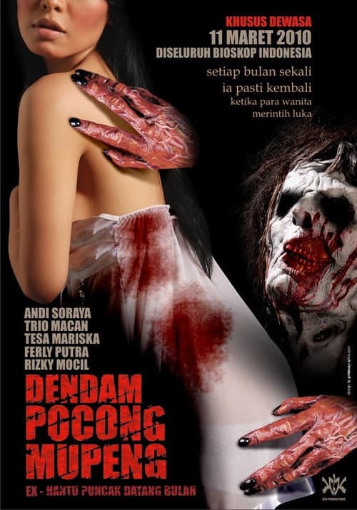 Poster for Dendam Pocong Mupeng