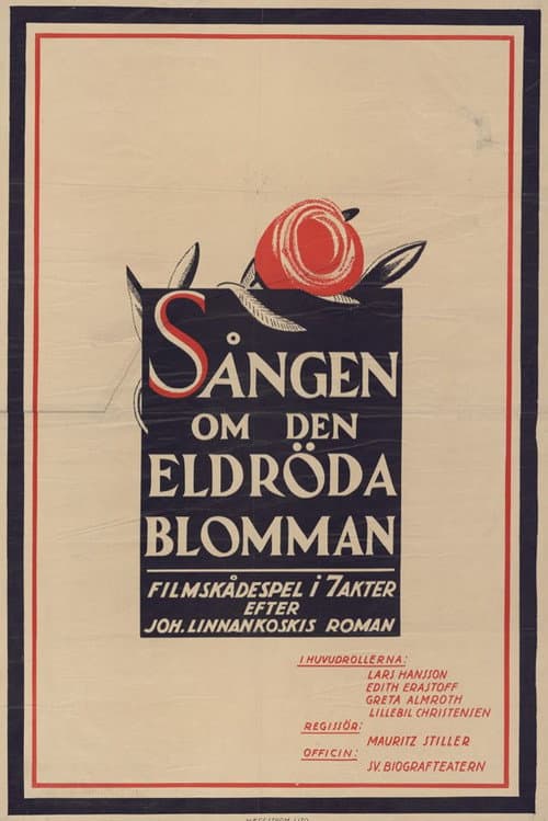 Poster for Song of the Scarlet Flower