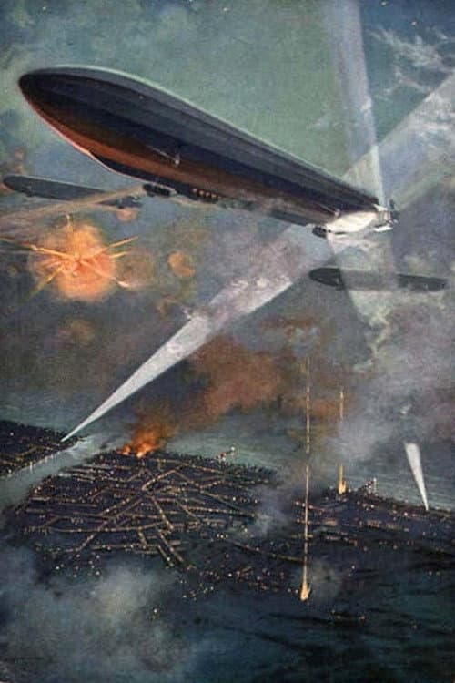 Poster for Attack of the Zeppelins