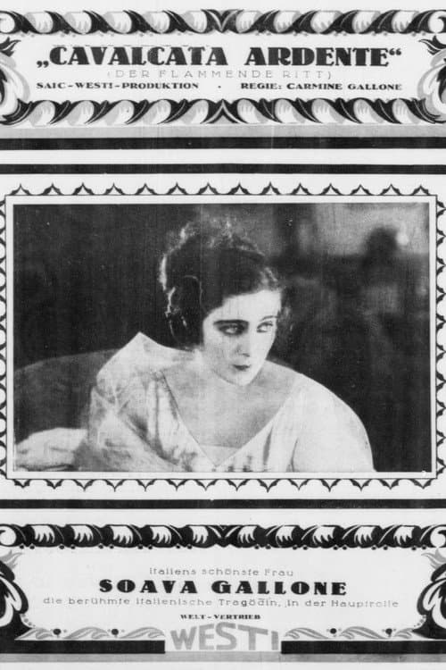 Poster for La cavalcata ardente