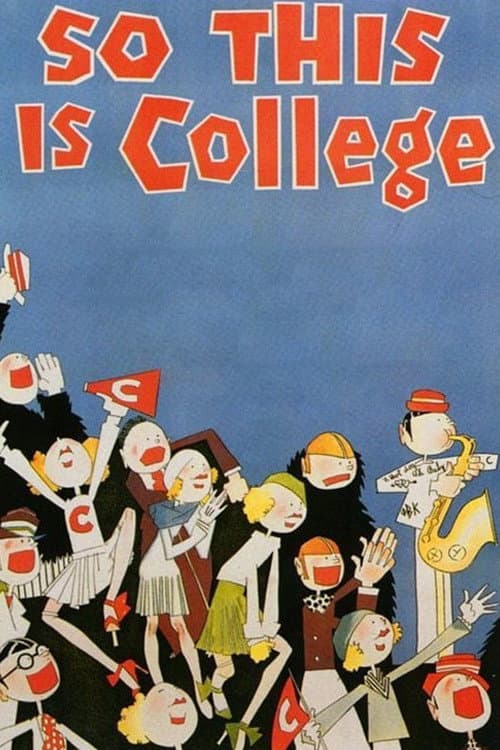 Poster for So This Is College