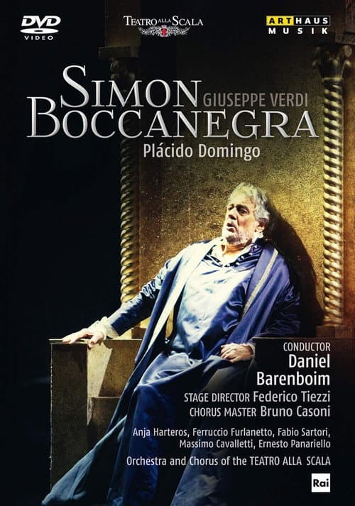 Poster for Simon Boccanegra - Teatro La Scala Milano
