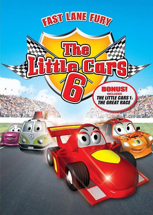Poster for The Little Cars 6: Fast Lane Fury