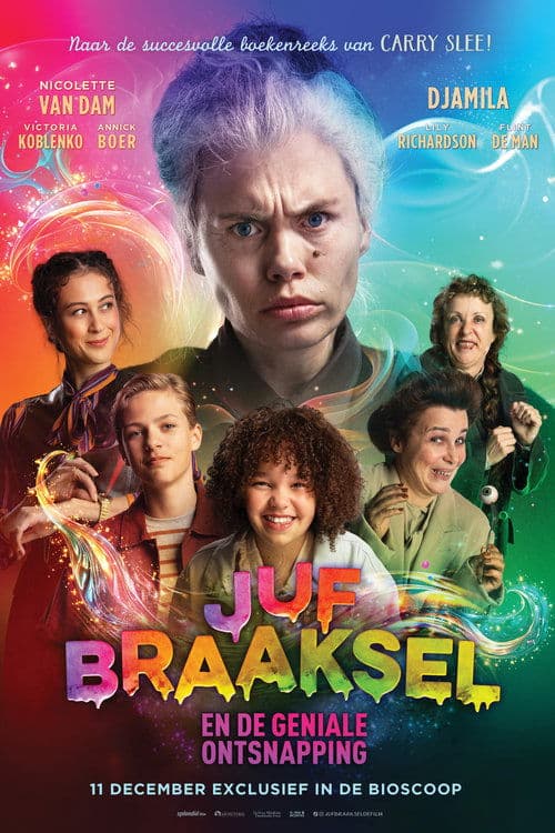 Poster for Juf Braaksel en de geniale ontsnapping