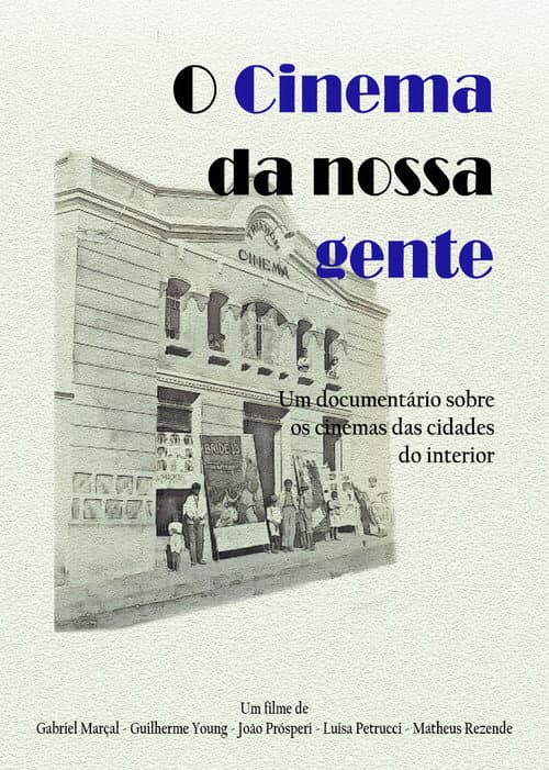 Poster for Cinema da nossa gente