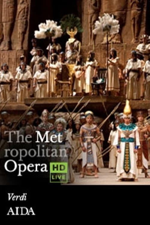Poster for The Metropolitan Opera: Aida