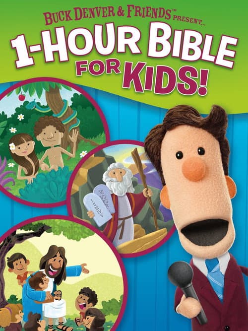 Poster for Buck Denver & Friends Present... 1-Hour Bible for Kids