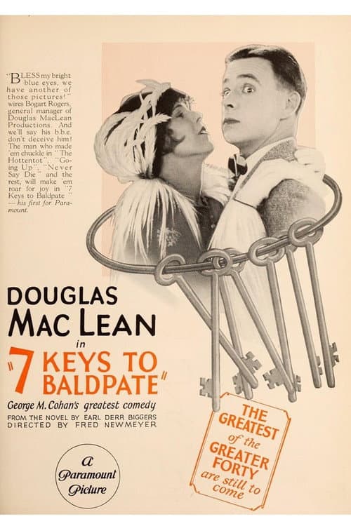 Poster for Seven Keys to Baldpate