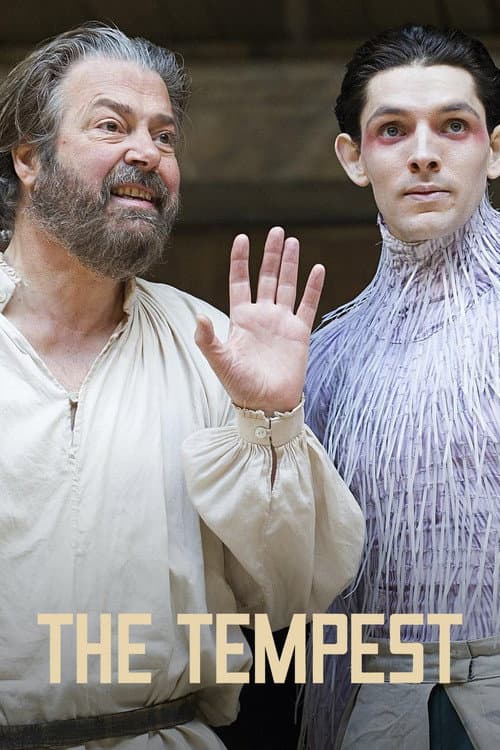 Poster for The Tempest - Live at Shakespeare's Globe