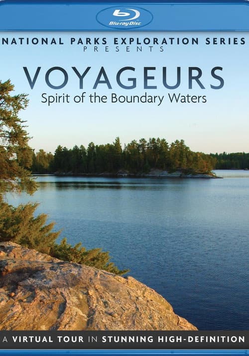 Poster for National Parks Exploration Series - Voyageurs Spirit of the boundary Waters
