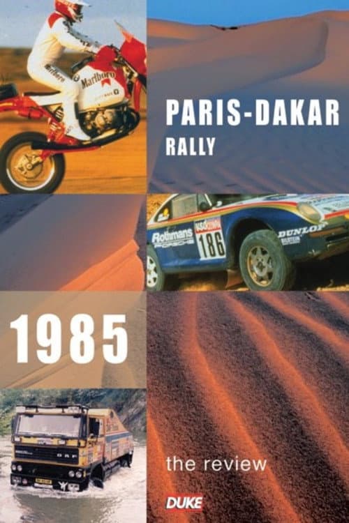 Poster for Paris-Dakar Rally 1985