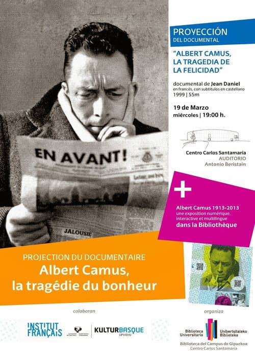 Poster for Albert Camus, la tragédie du bonheur