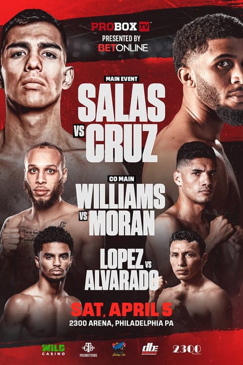Poster for Ricardo Salas vs. Kent Cruz