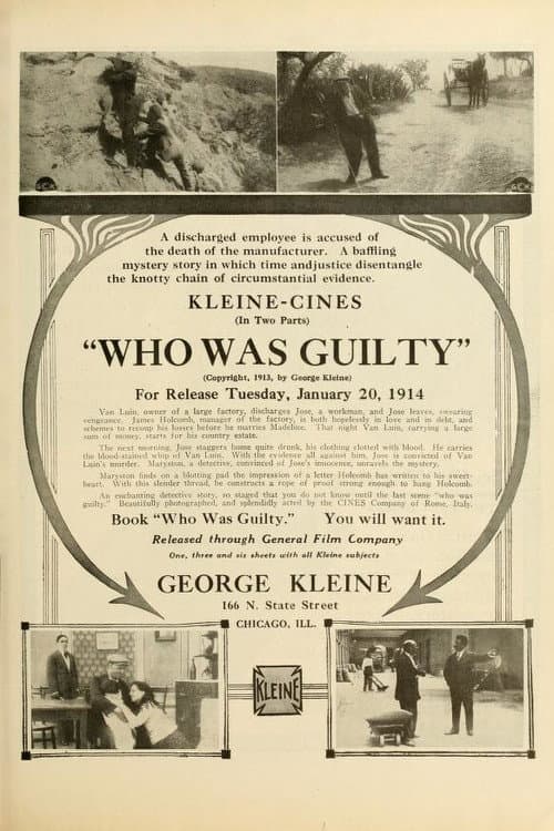 Poster for Who Was Guilty