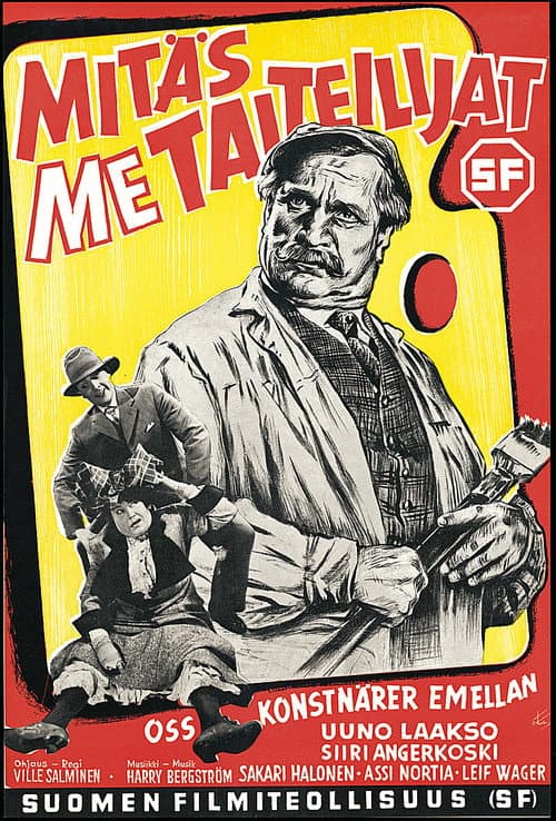 Poster for Mitäs me taiteilijat