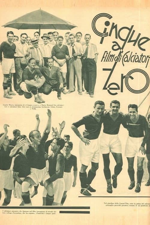 Poster for Cinque a zero