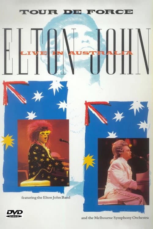 Poster for Elton John: Live in Australia 1986