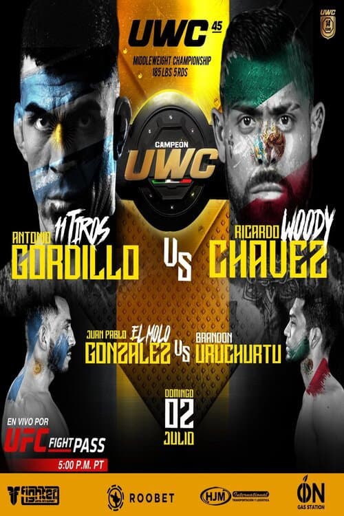 Poster for UWC 45: Chavez vs. Gordillo 2