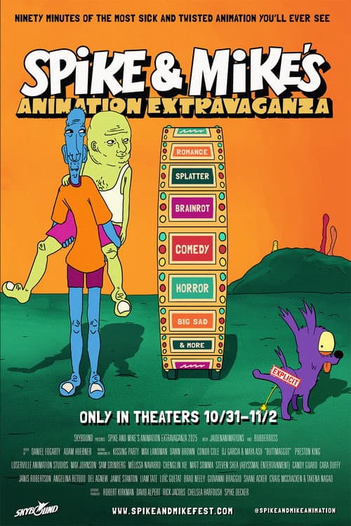 Poster for Spike and Mike's Animation Extravaganza