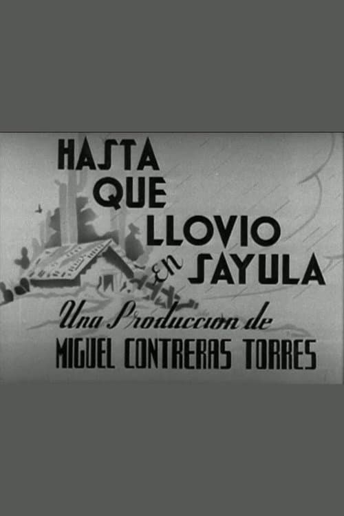 Poster for Hasta que llovió en Sayula