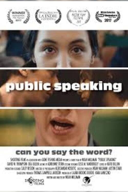 Poster for Public Speaking