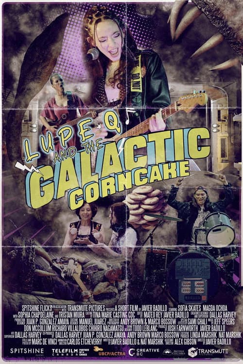 Poster for Lupe Q and the Galactic Corn Cake