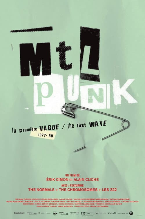 Poster for MTL Punk: La première vague