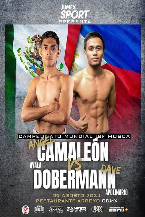 Poster for Angel Ayala vs. Dave Apolinario