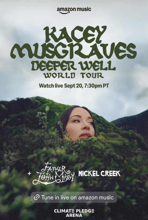 Poster for Kacey Musgraves: Deeper Well World Tour Live