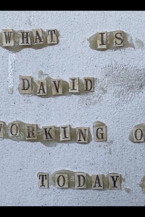 Poster for What Is David Working on Today?