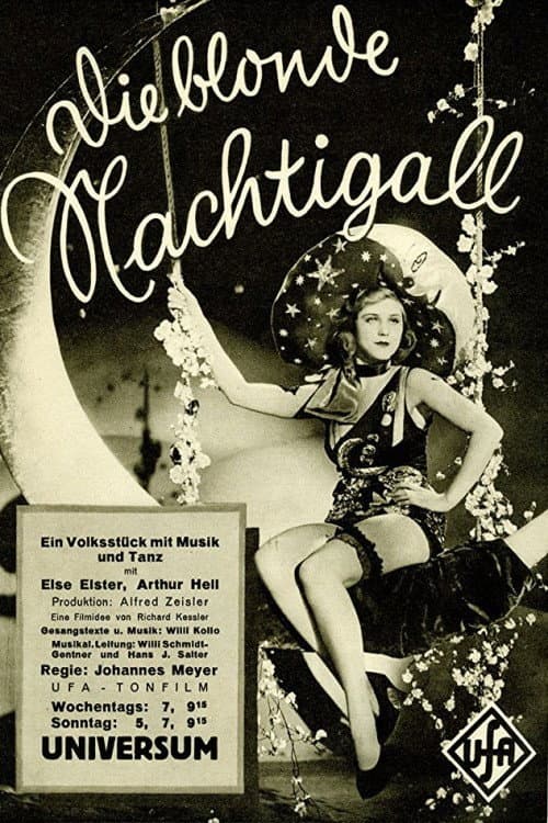 Poster for Die blonde Nachtigall