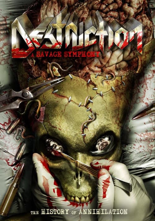 Poster for Destruction ‎– A Savage Symphony: The History of Annihilation