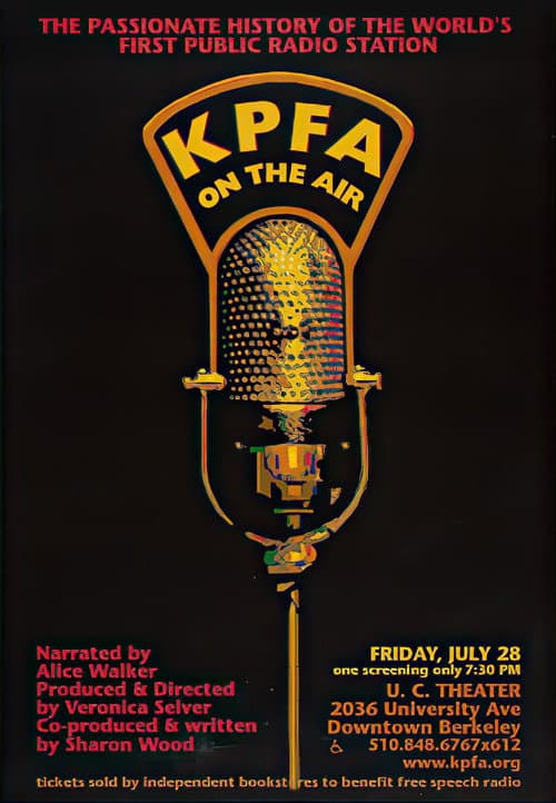 Poster for KPFA On the Air