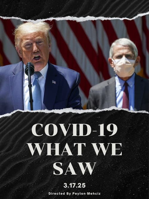 Poster for COVID-19: What We Saw | A Documentary Exploring COVID-19 And It's Aftermath