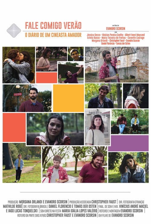 Poster for Fale Comigo Verão: O diário de um cineasta amador