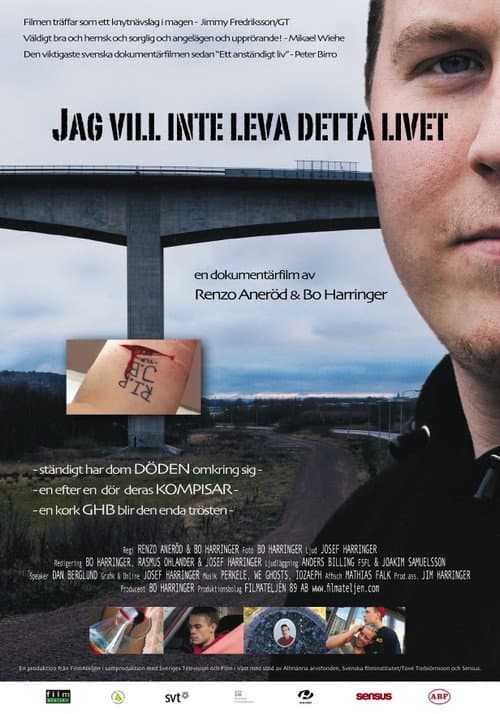 Poster for Jag vill inte leva detta livet